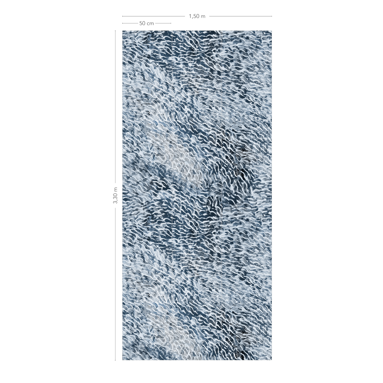 Wandbild Cascade - Marine