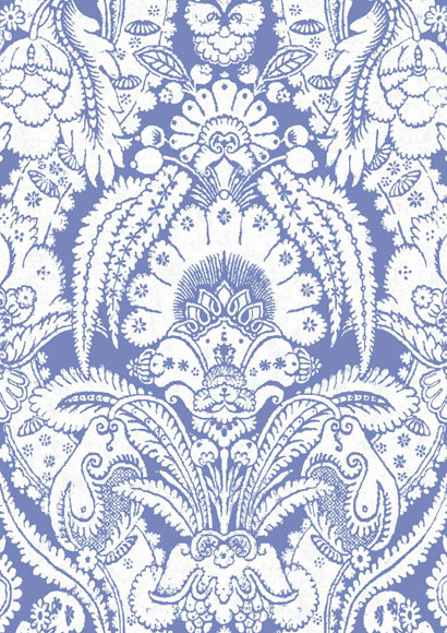 Tapete Chatterton - blue/ white