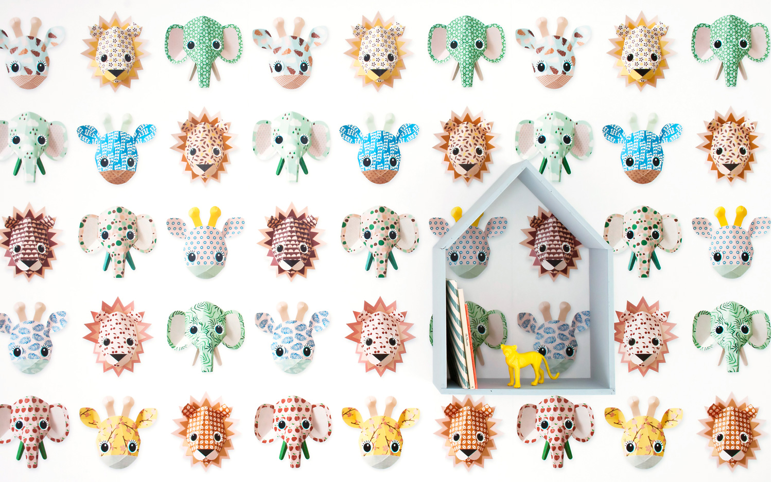 Tapete Wild Animals Sweet - Wild Animals Sweet