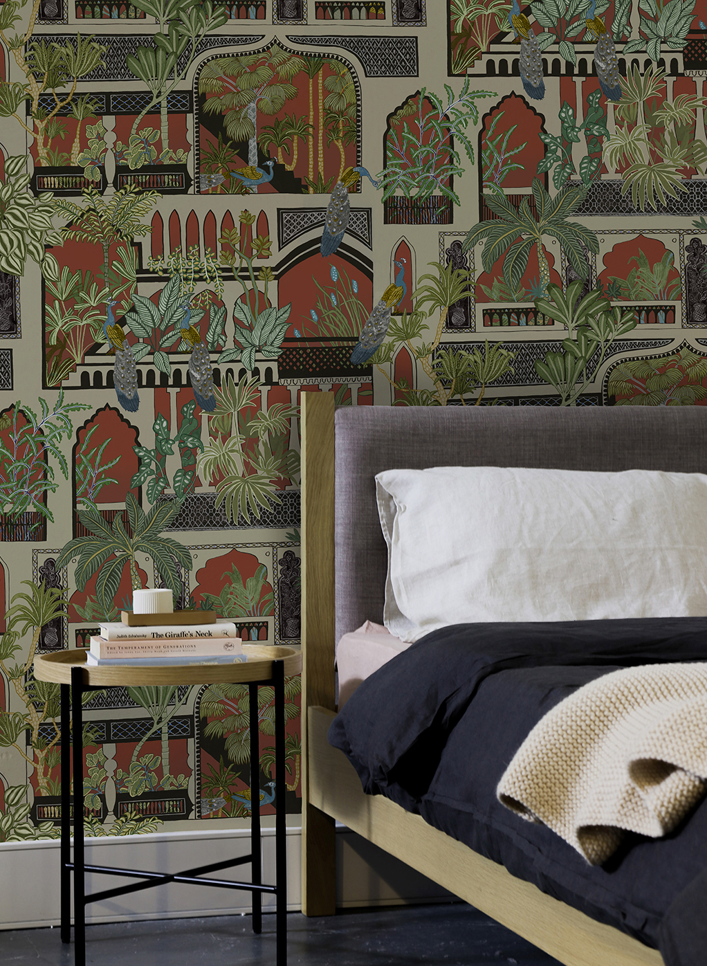 Wallpaper Peacock Arches