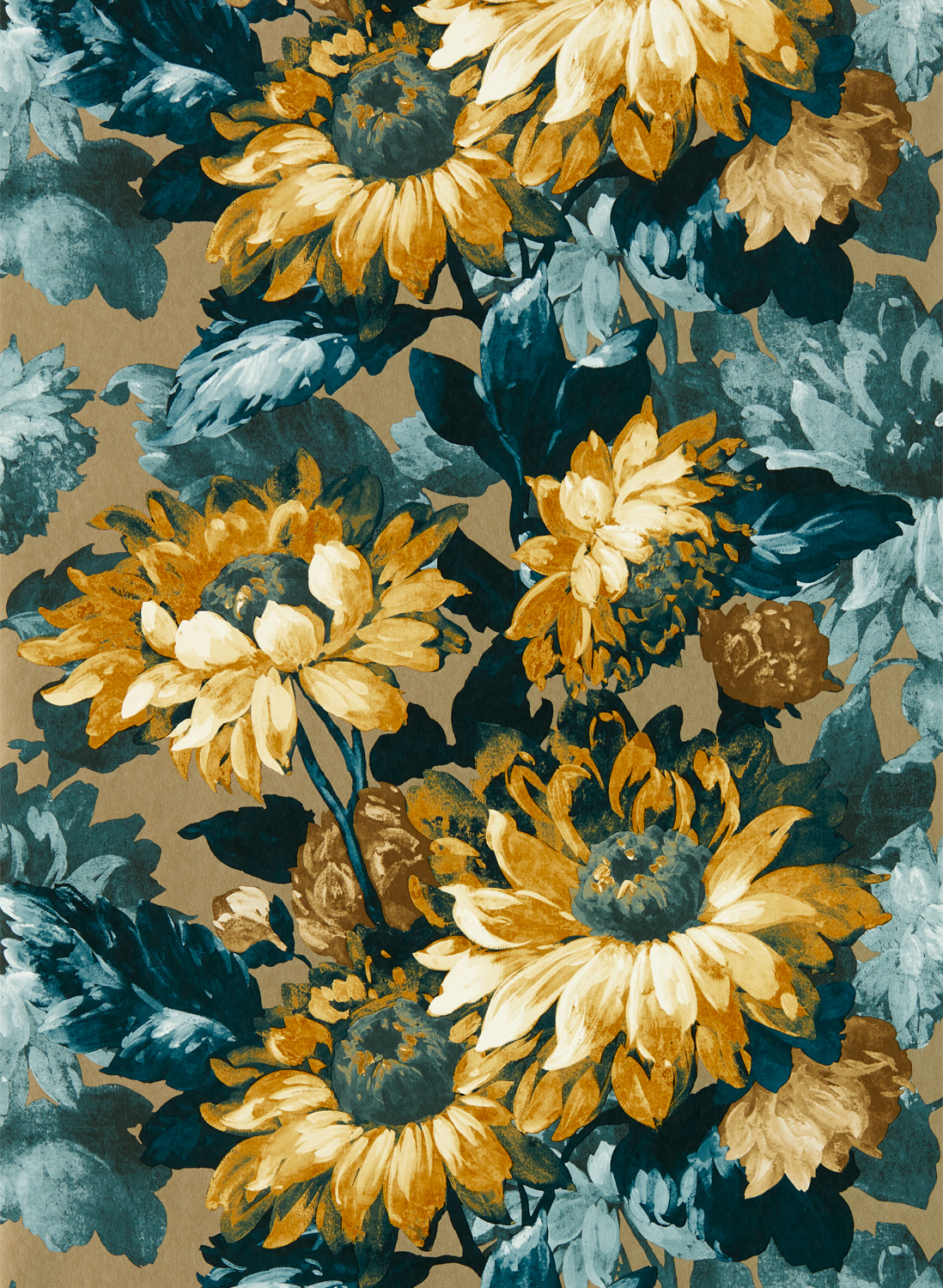 Tapete Sunforest - Gilver/ Denim