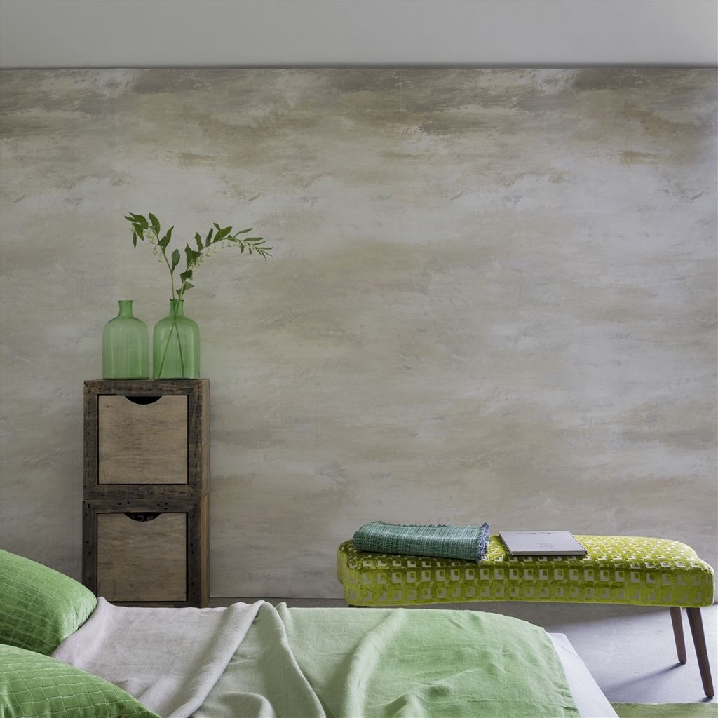 Wandbild Cielo - Ecru