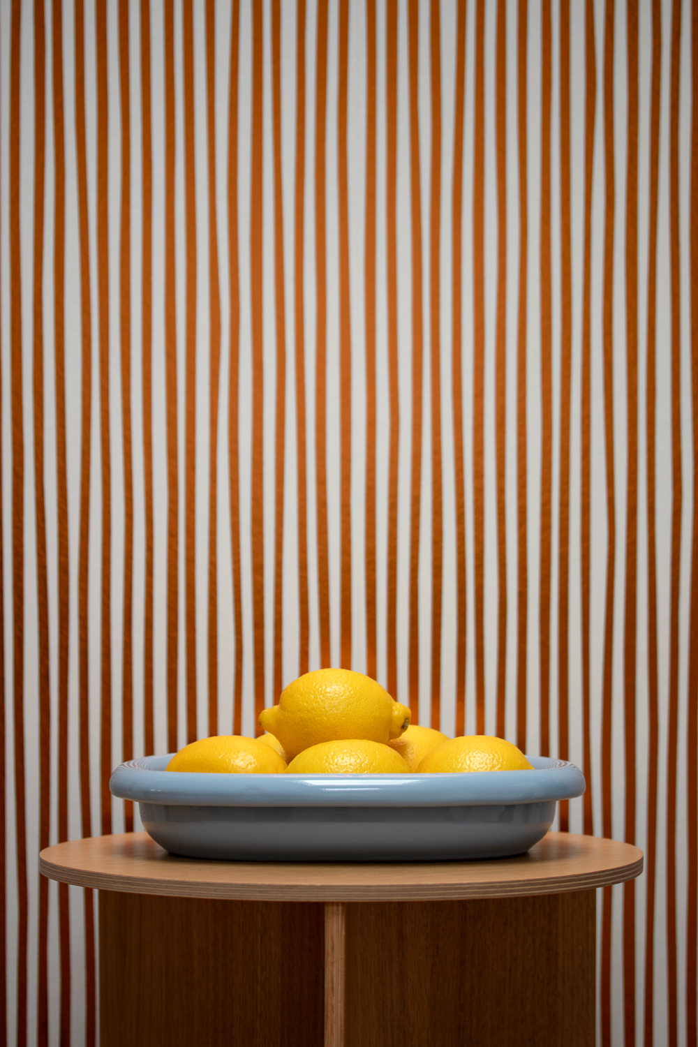 Tapete Stripes / Strepen - Copper / Koper