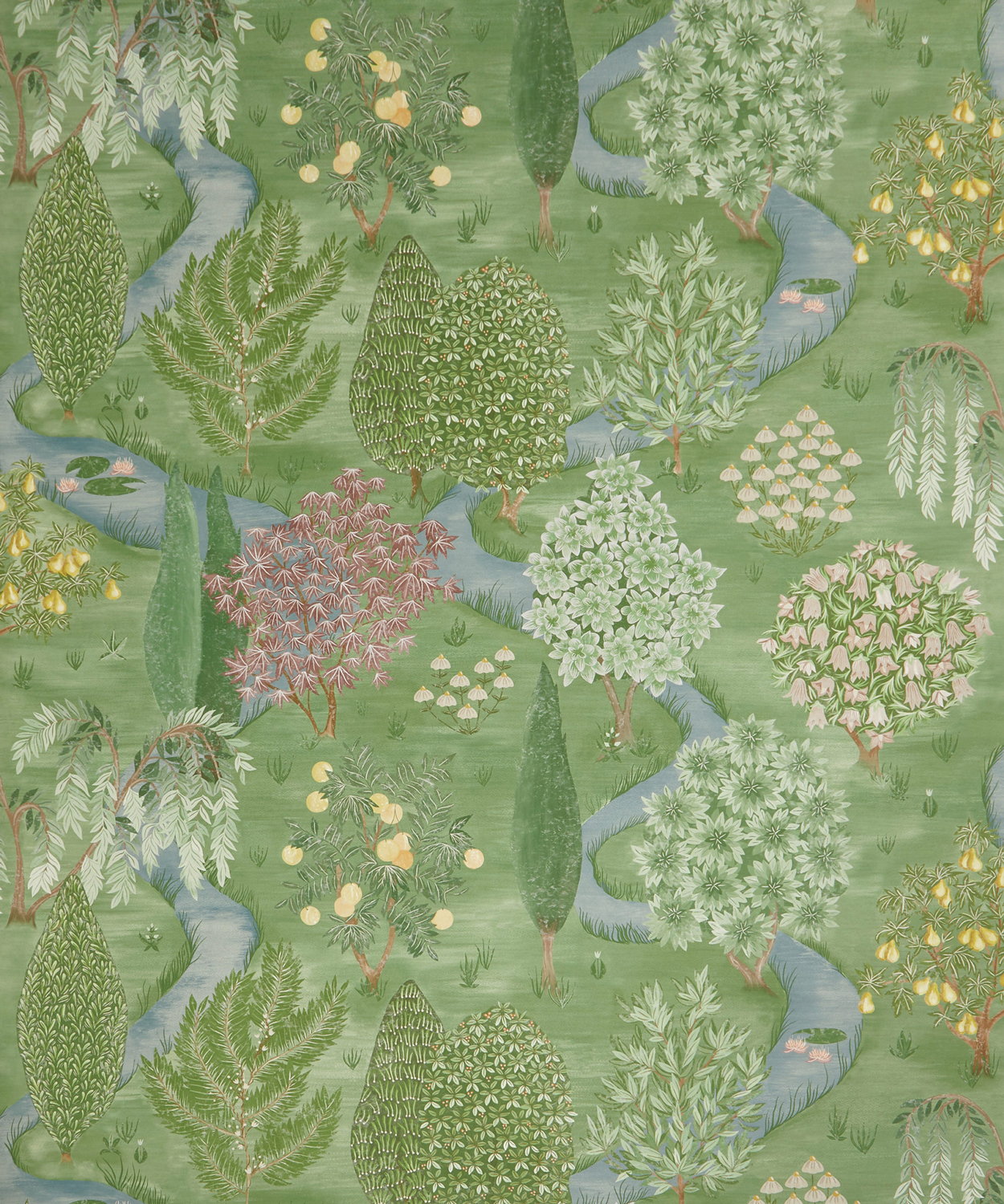 Tapete Enchanted Wood - Jade
