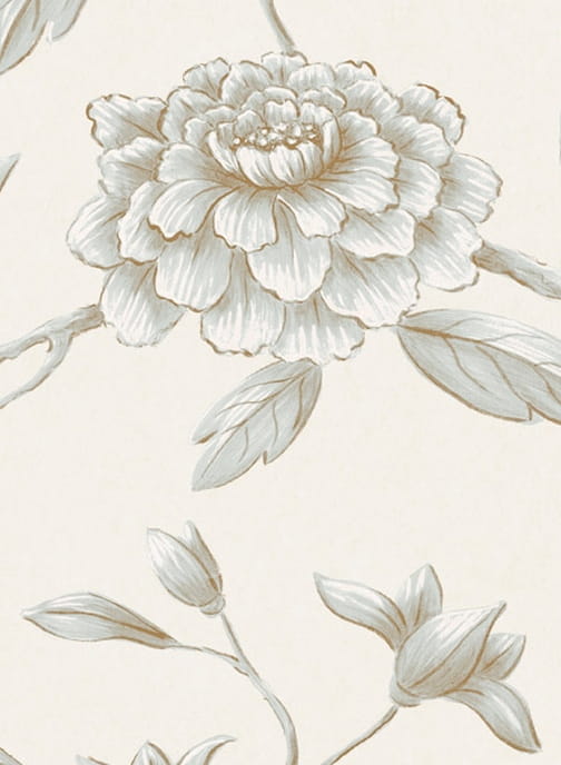 Tapete Jasper Peony - Eucalyptus