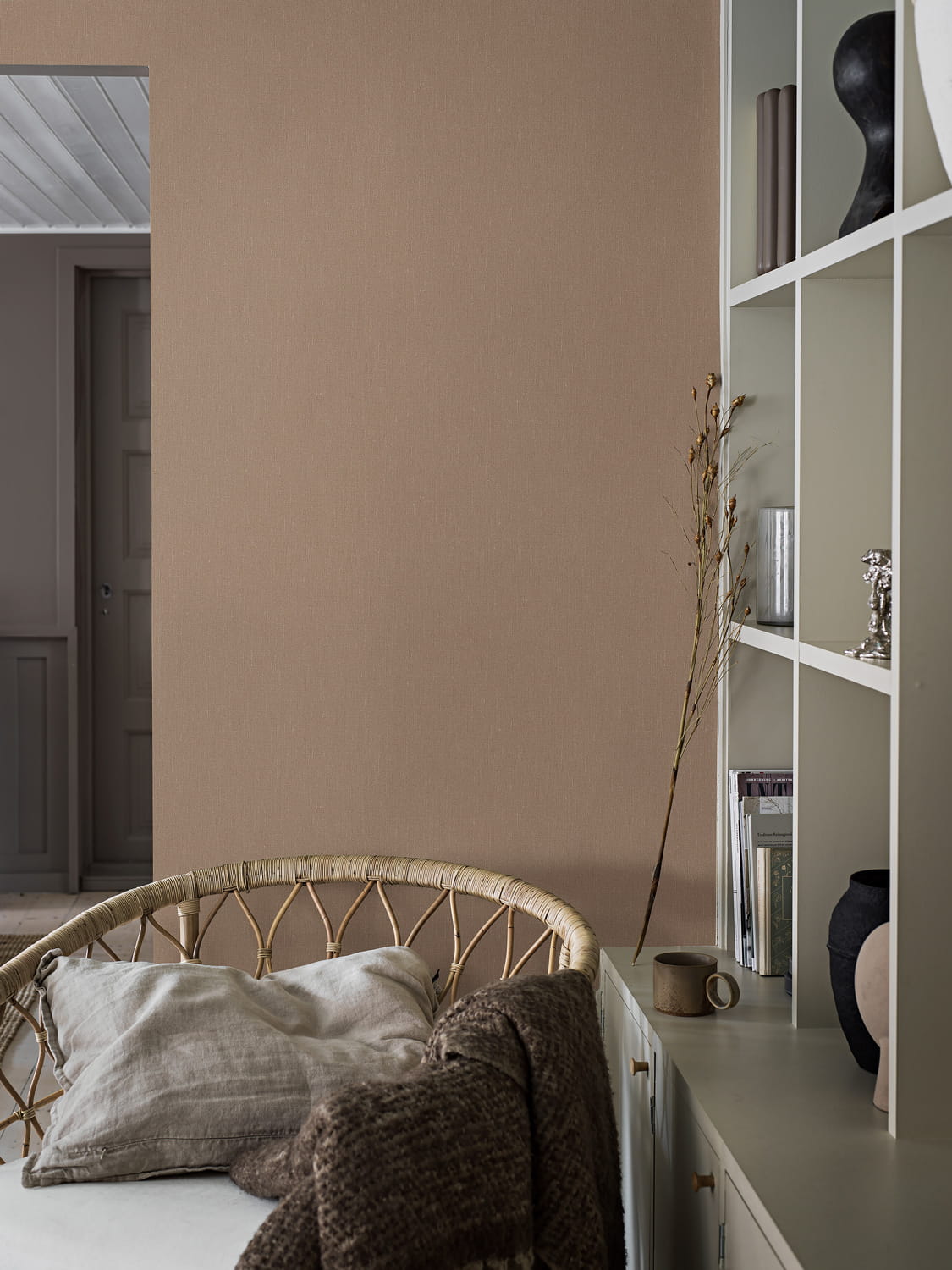 Tapete Linen - Terracotta Linen