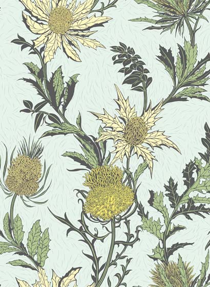 Tapete Thistle - Duck Egg
