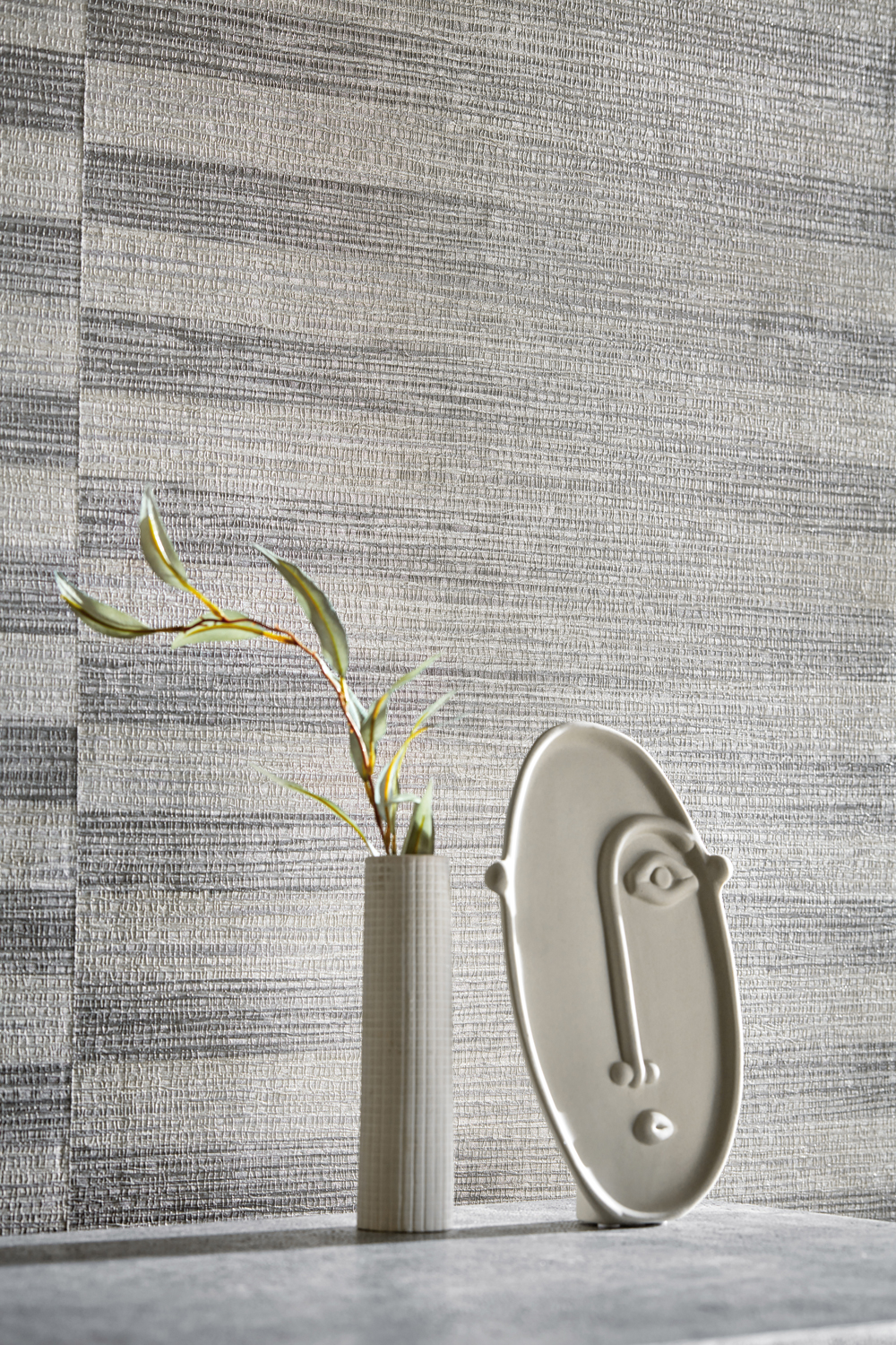 Tapete Kensington Grasscloth - Gargoyle