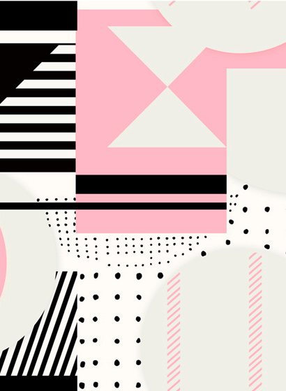 Tapete Simple Things - Pink