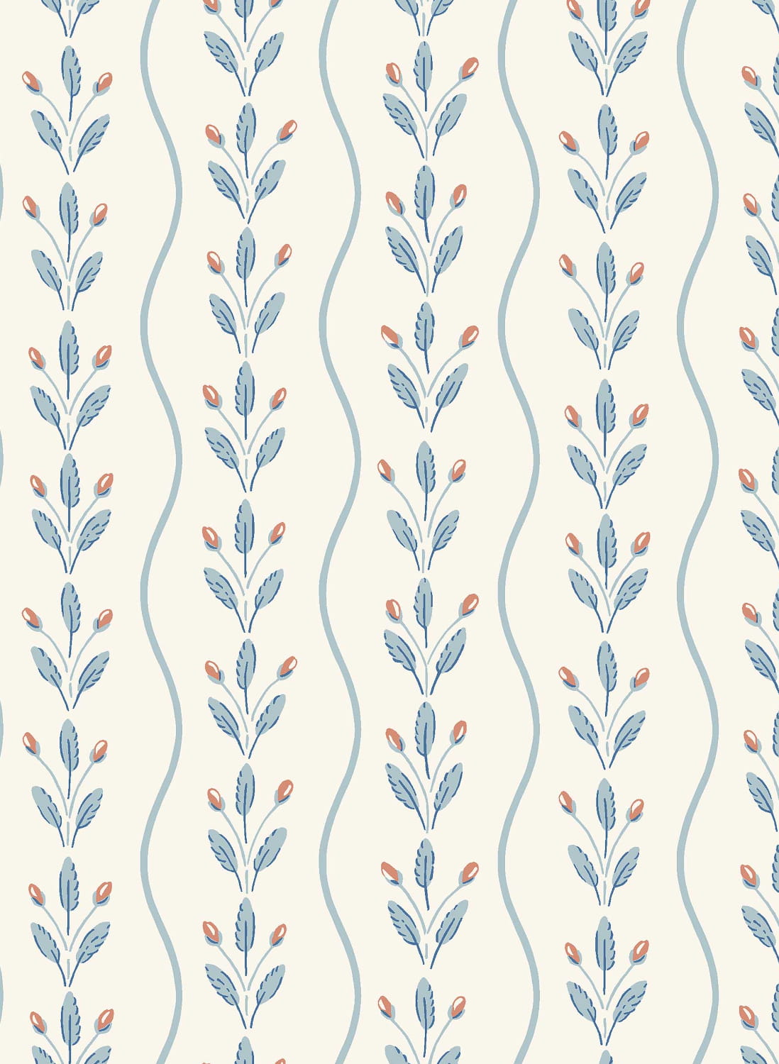 Tapete Flower Buds - 7779