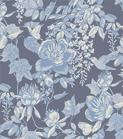 Tapete Tivoli - Indigo