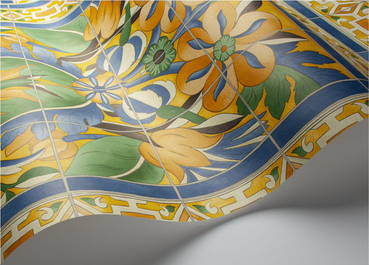 Tapete Triana - Marigold on Canary Yellow