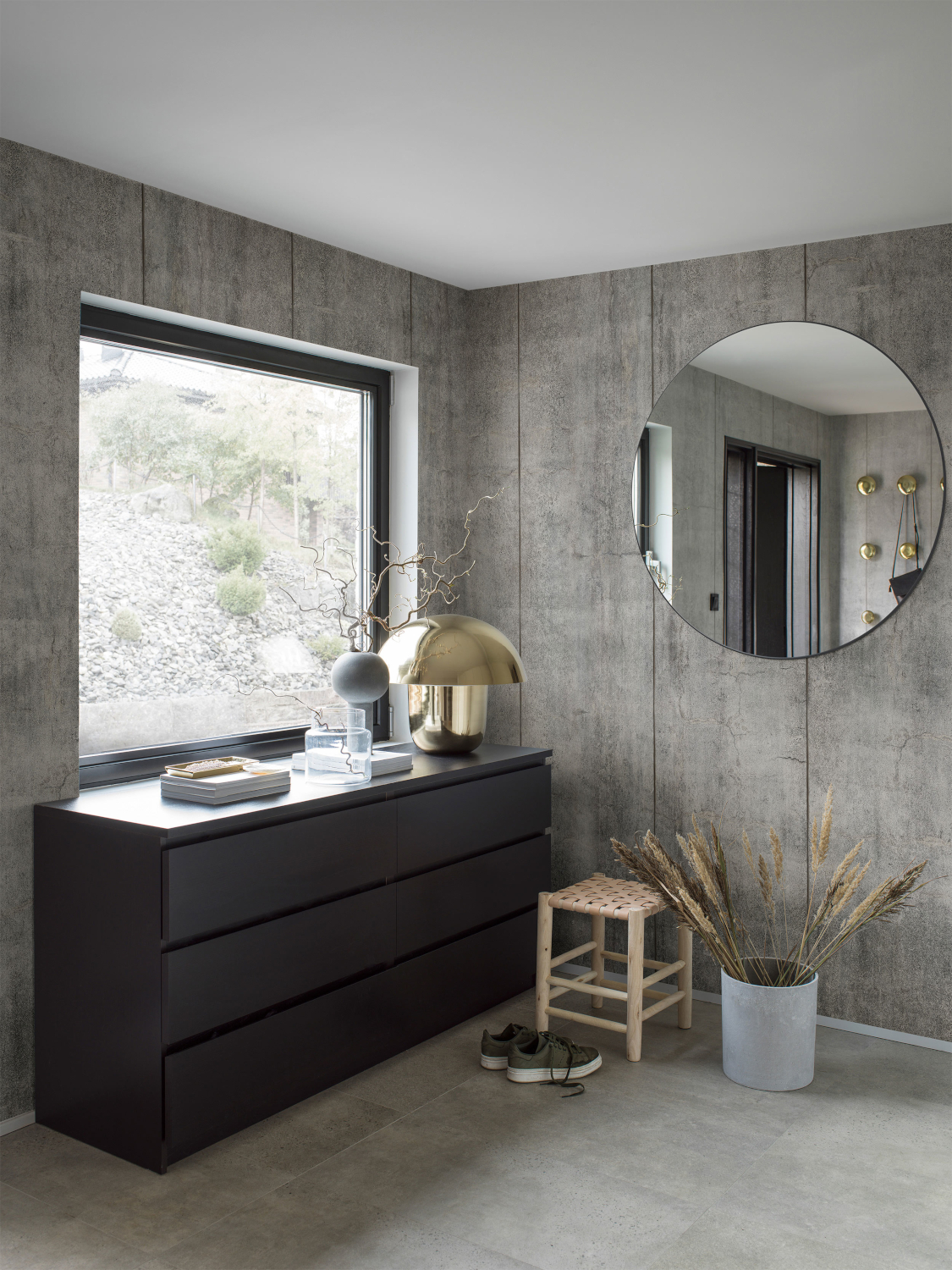 Wandbild Cast Concrete - 9509W