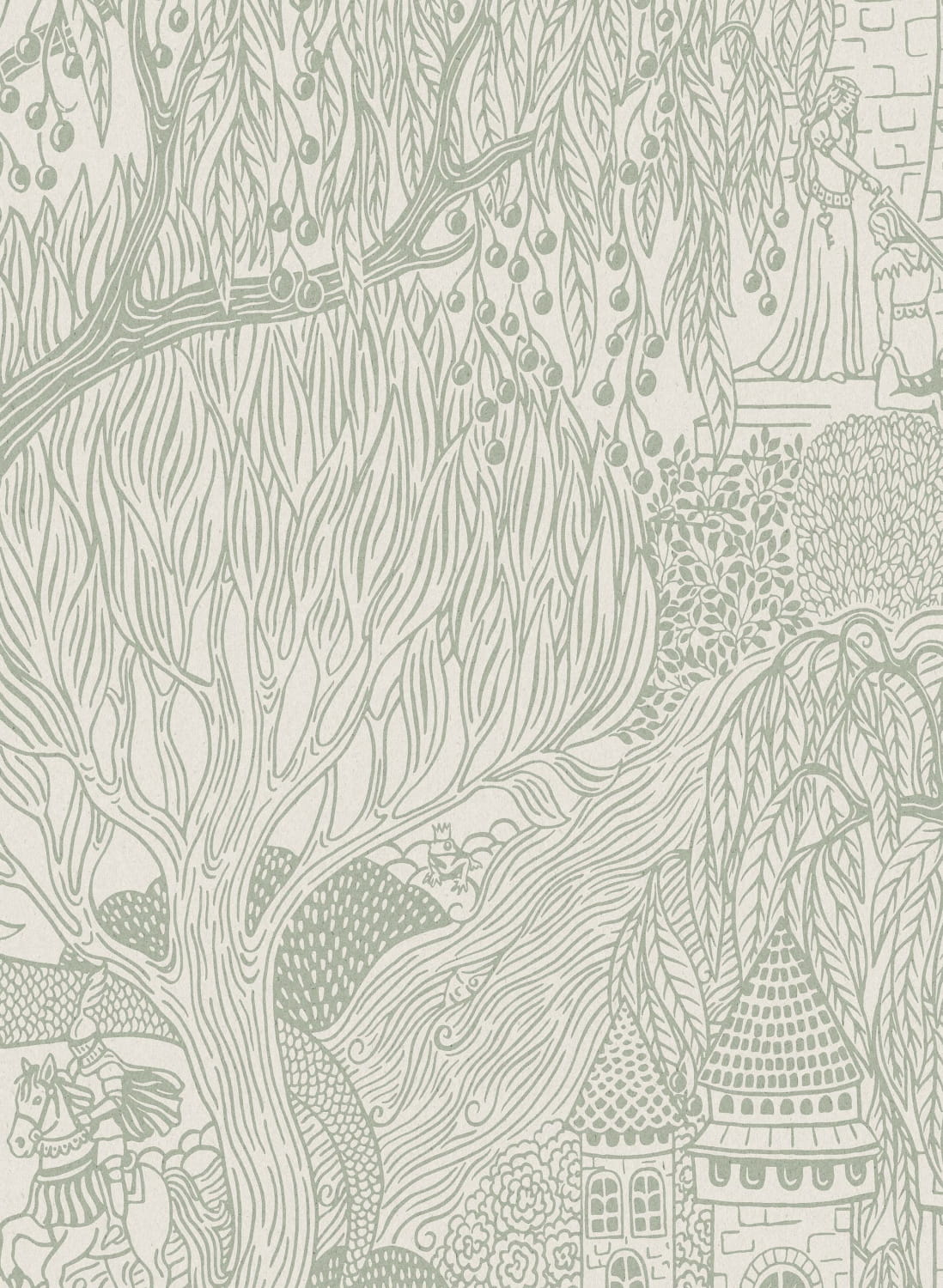Wandbild Kingdom of the Willow Grand - 9760W