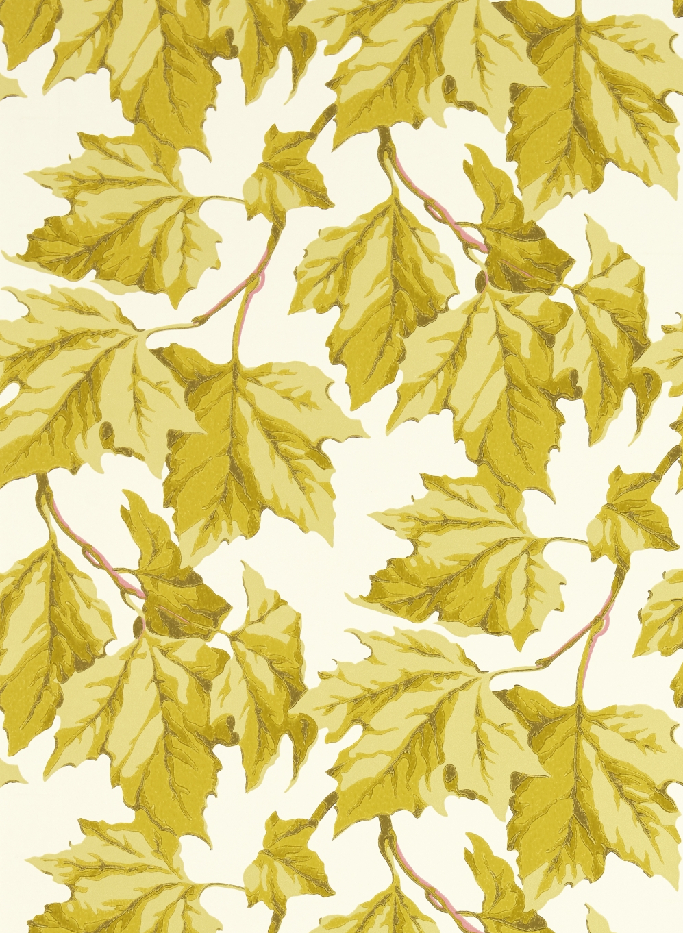Tapete Dappled Leaf - Citrine
