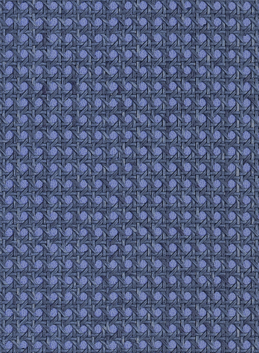 Tapete Paper Rattan - Navy