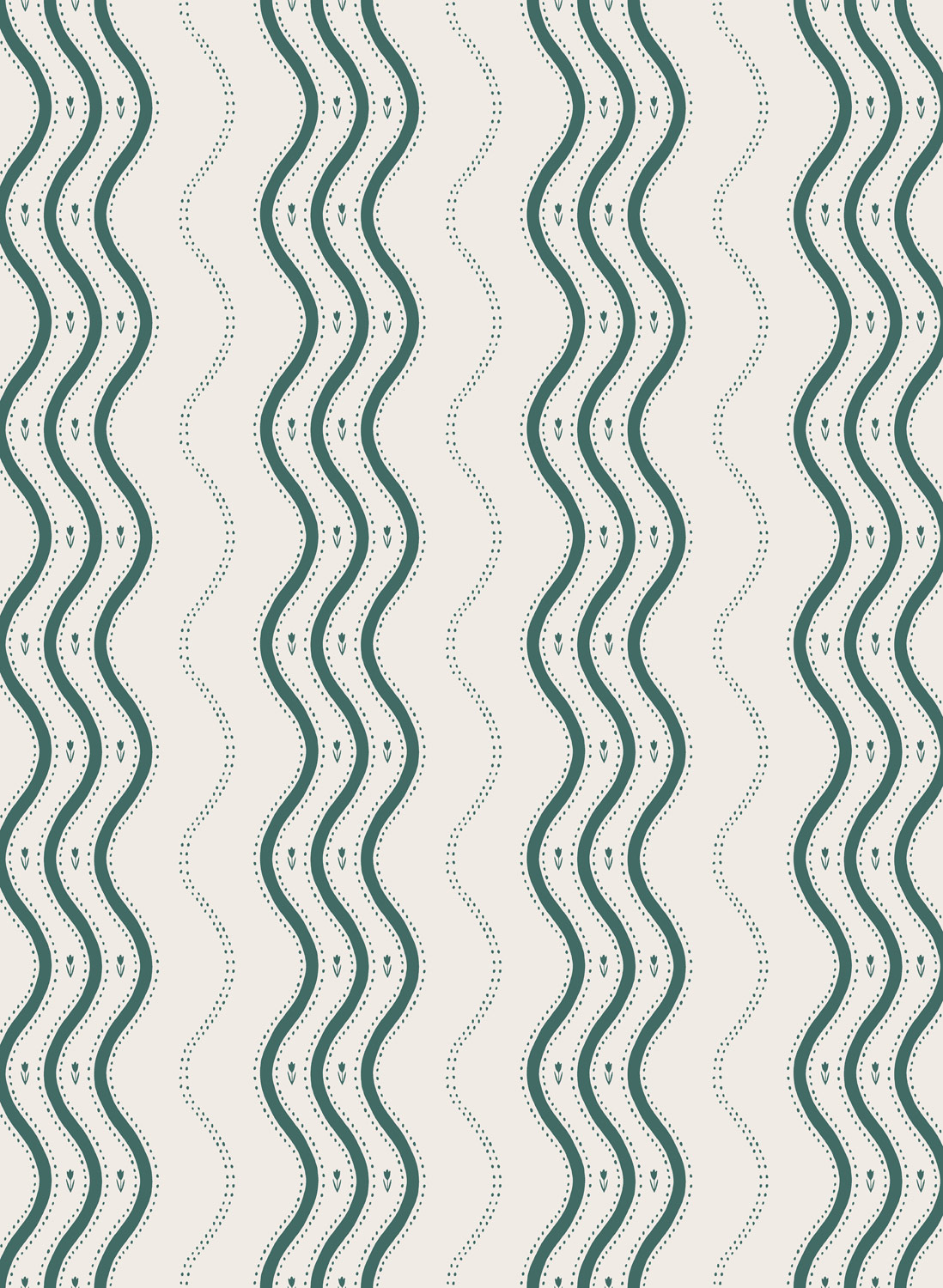 Tapete Ben - Emerald