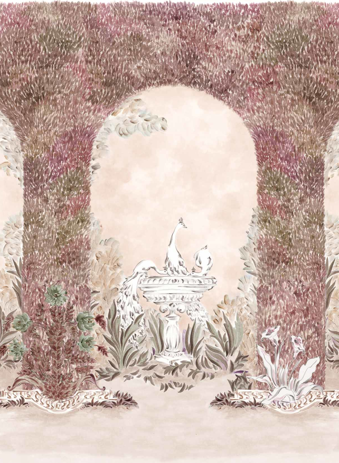 Wandbild Alcazar - Rosado