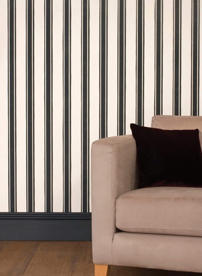 Tapete Block Print Stripe