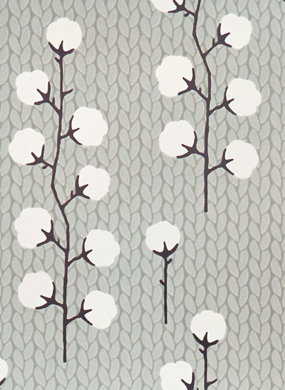 Tapete Sweet Cotton - Soft Grey/ Black/ Cream White