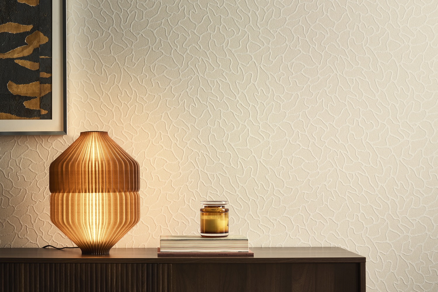Wallpaper Vitrae - Beige