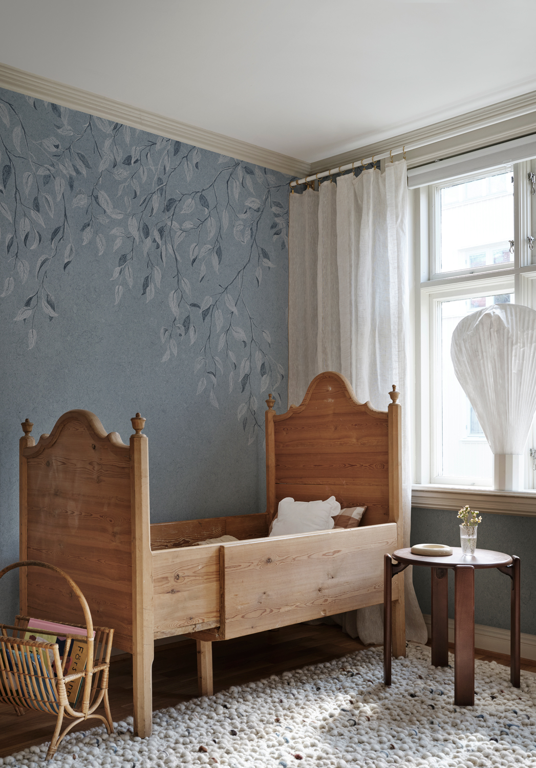 Wandbild Liselund - Misty Blue