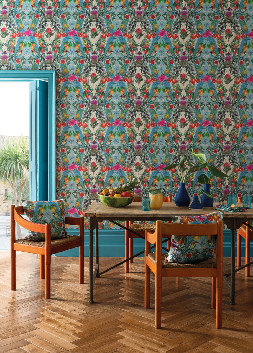 Tapete Talavera - Persian Blue/ Turquoise