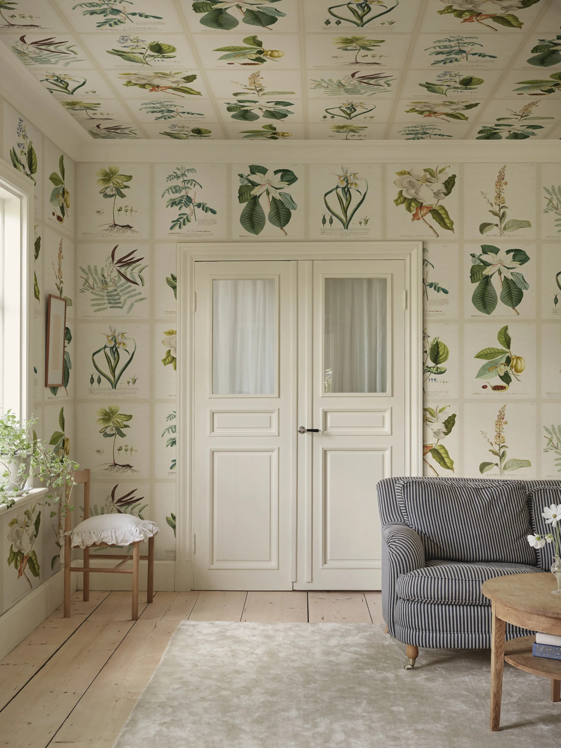 Wandbild Flora - green