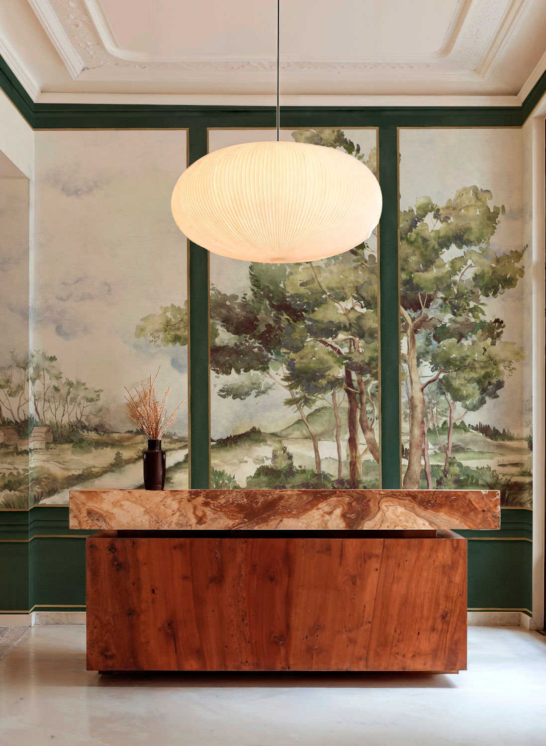 Wandbild Damaskus View