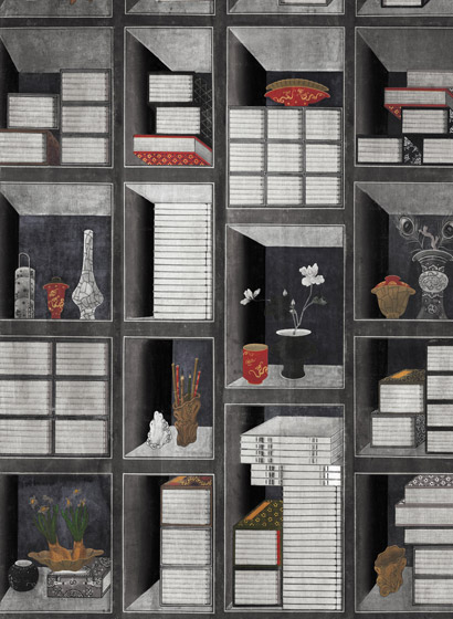 Tapete Korean Library - WP20421