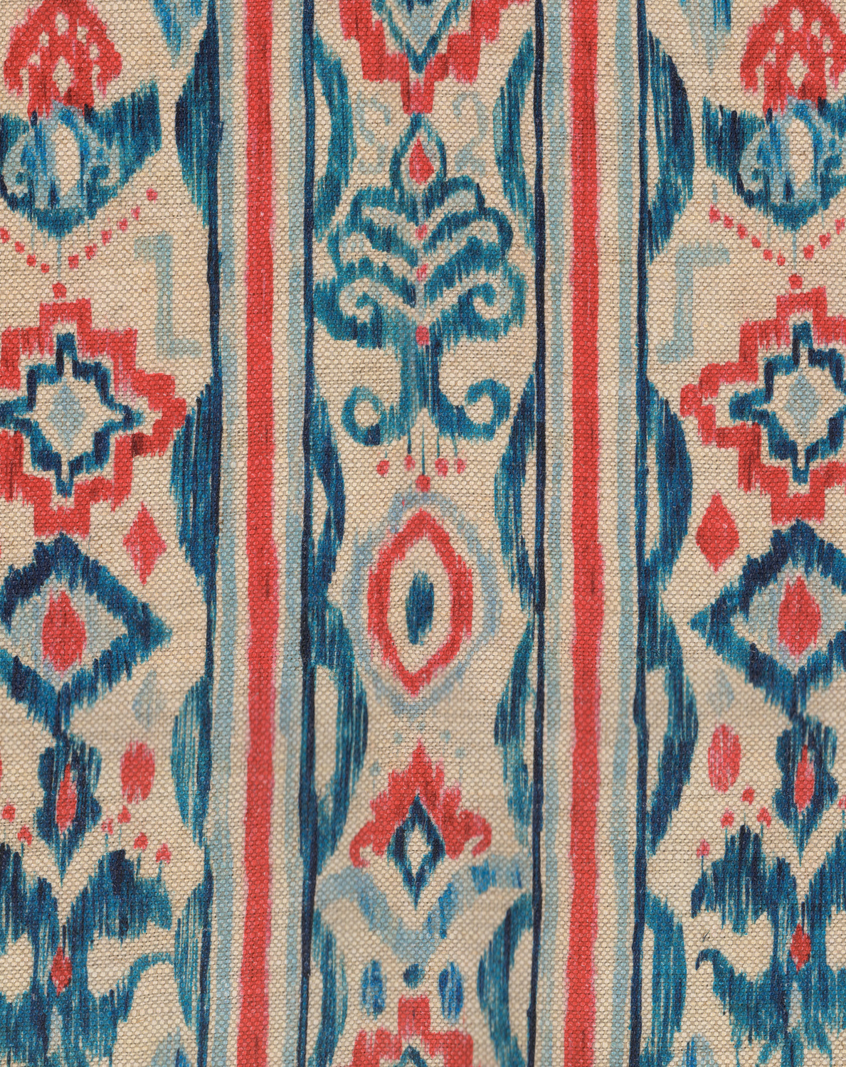 Tessuto Mediterraneo Ikat - Linen - FB00062