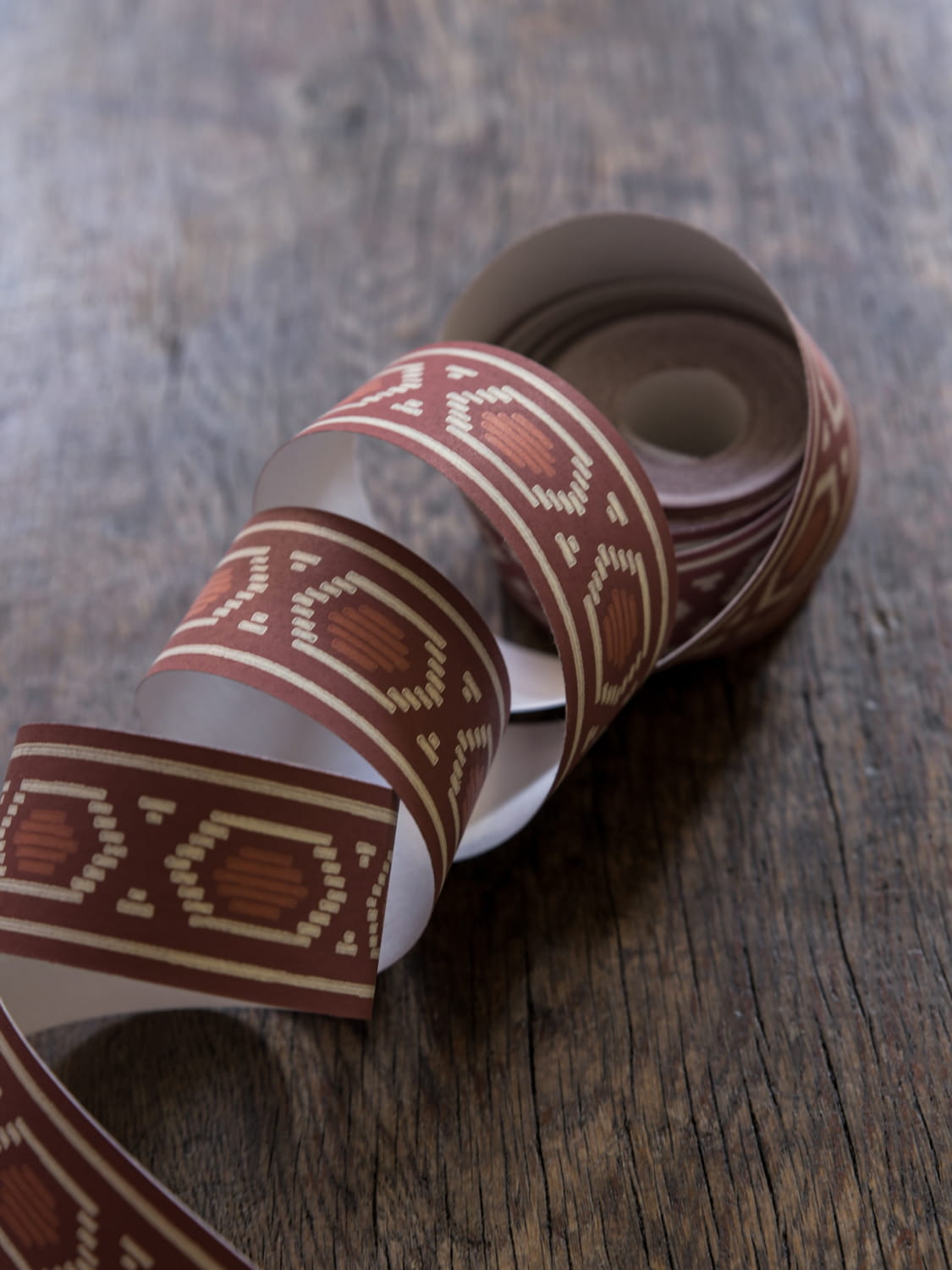 Bordüre Titicaca - Brick Red