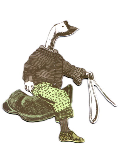 Sian Zeng Magnet Rider - Goose Rider Green