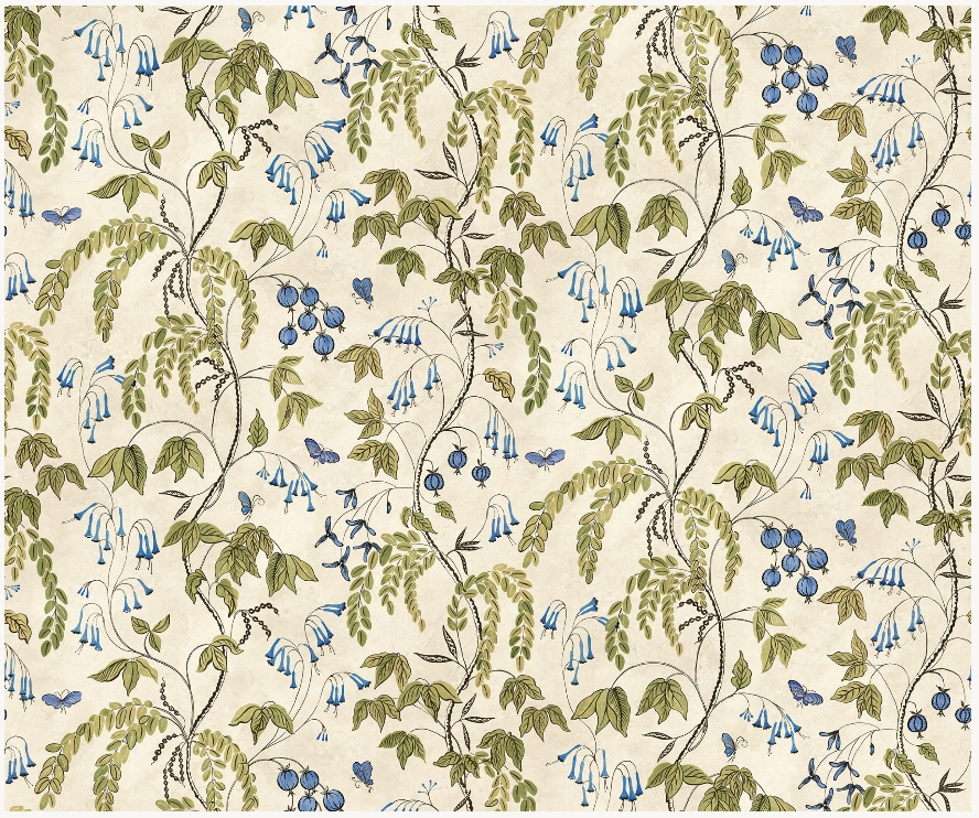 Wandbild Ottilia - Olive Green