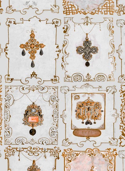 Wallpaper Anna's Jewelry - Stone