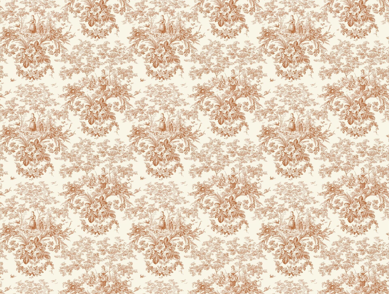 Tapete Beaux Jours - Terracotta