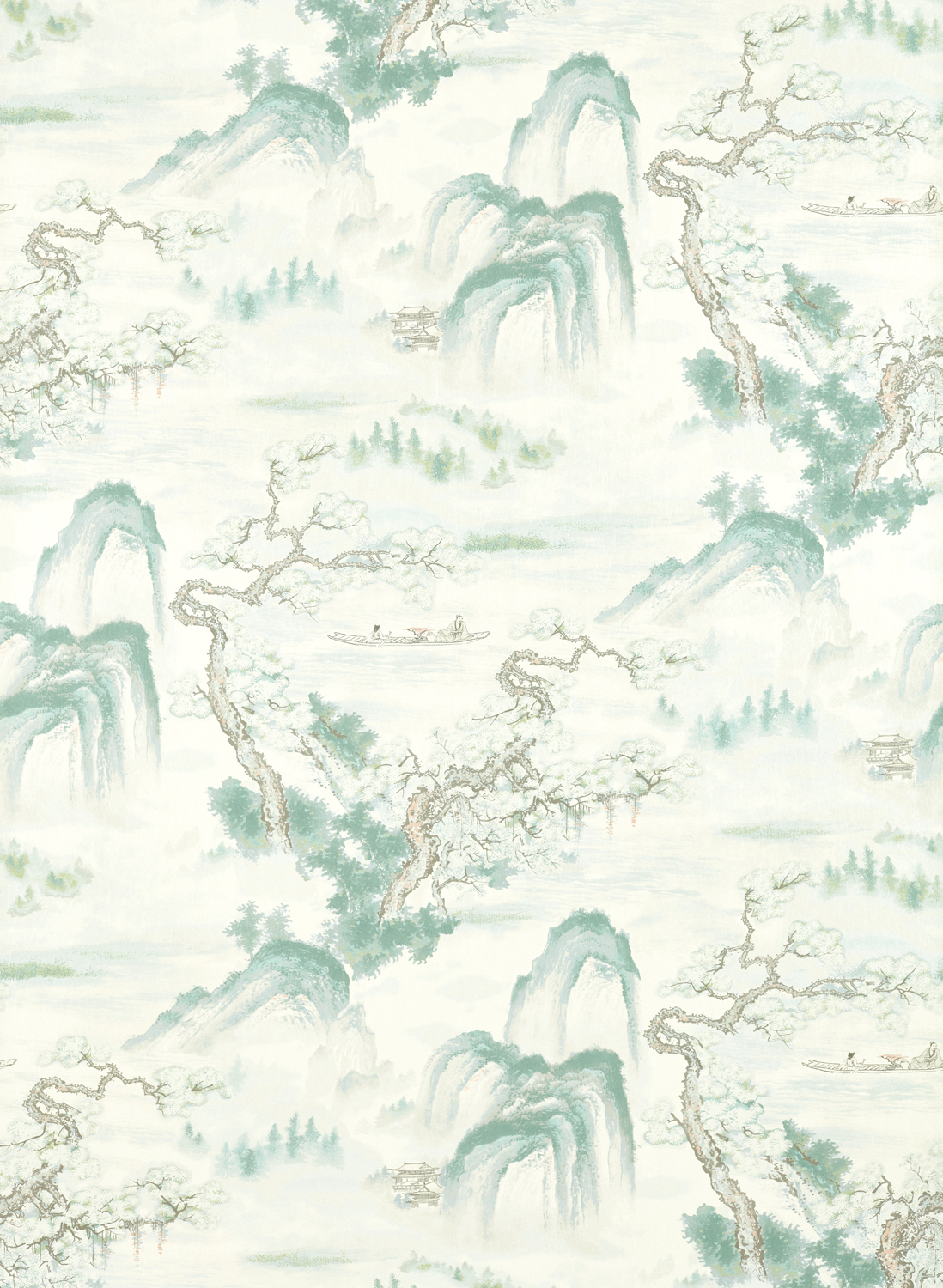 Tapete Floating Mountains - Mineral
