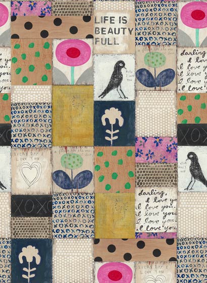 Tapete Collage - WP20282