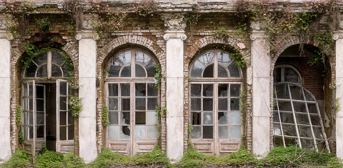 Wandbild Ruin Romance