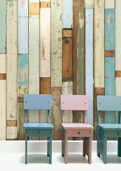 Tapete Scrapwood 03