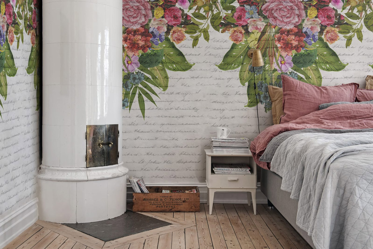 Wandbild Flower Burst - Love Letter