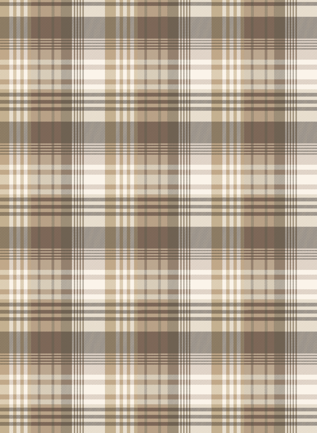 Tapete Mulberry Ancient Tartan - Woodsmoke