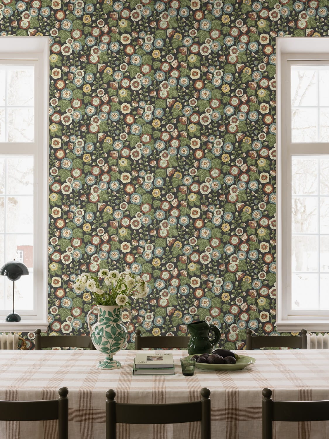 Tapete Happy Hollyhocks - 9173