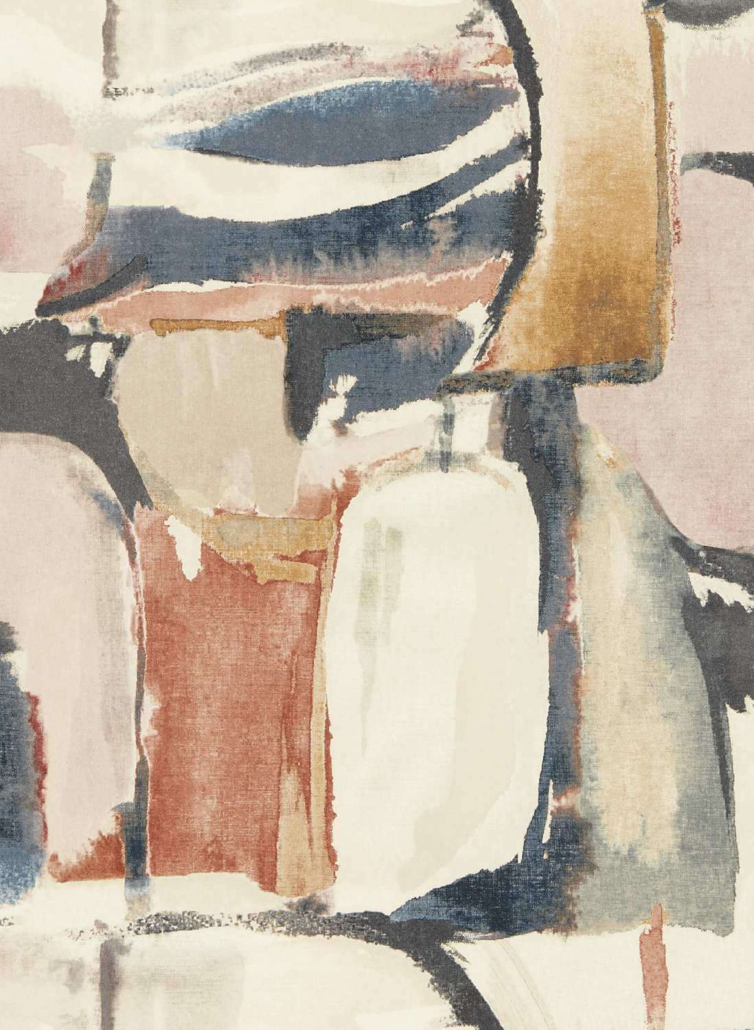 Tapete Figura - Linen/ Charcoal