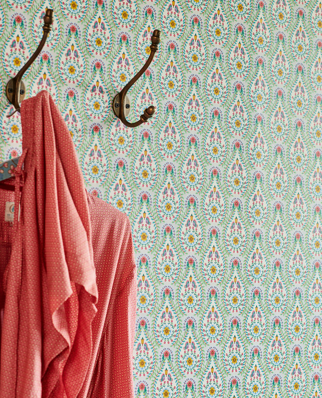 Tapete Raindrops - Beige