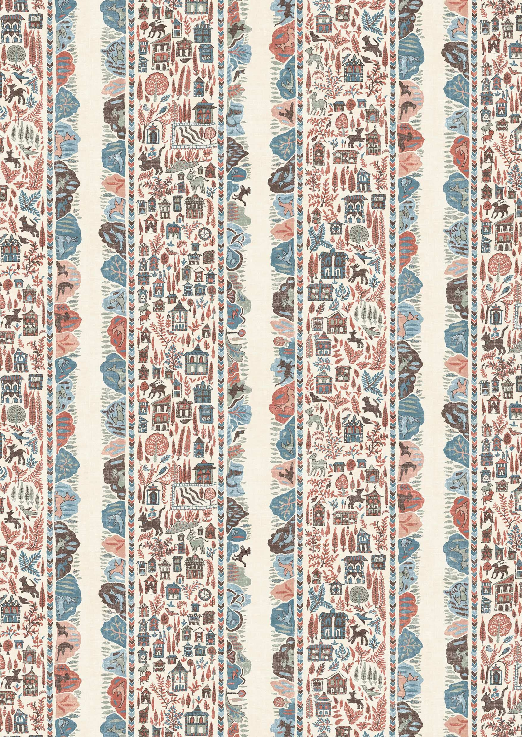 Tapete Ravi Ribbon - Blue Almond