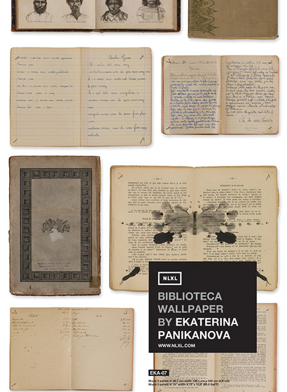 Tapete EKA-07 Bibliotheca
