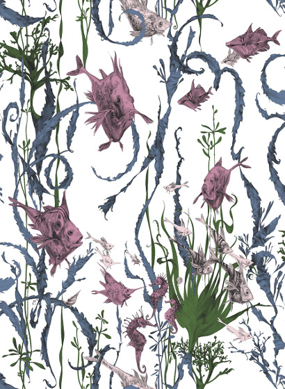 Tapete Jardin Marine - RM115-02 - Rose