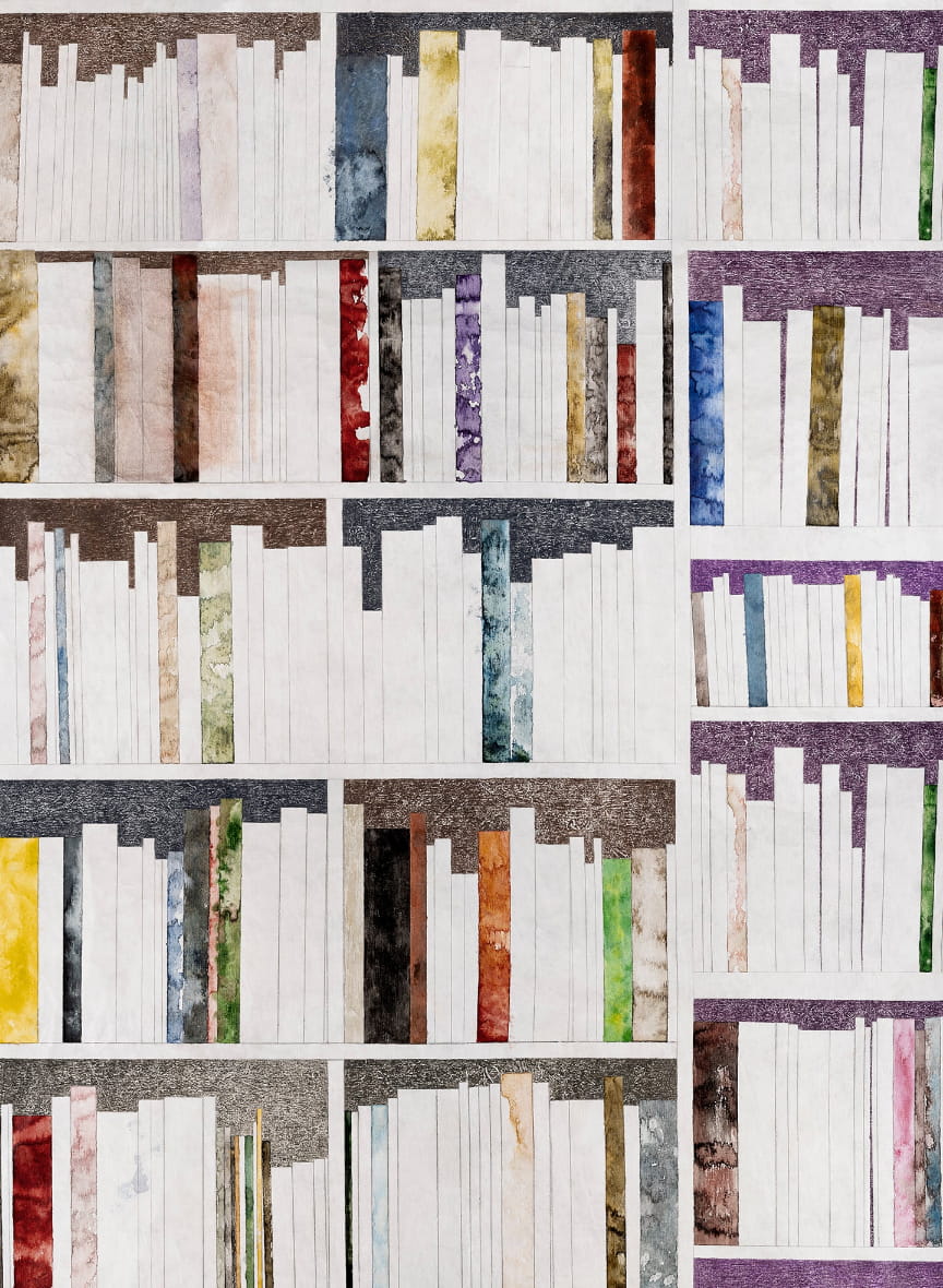 Tapete Bibliothèques - Matinal Panel C
