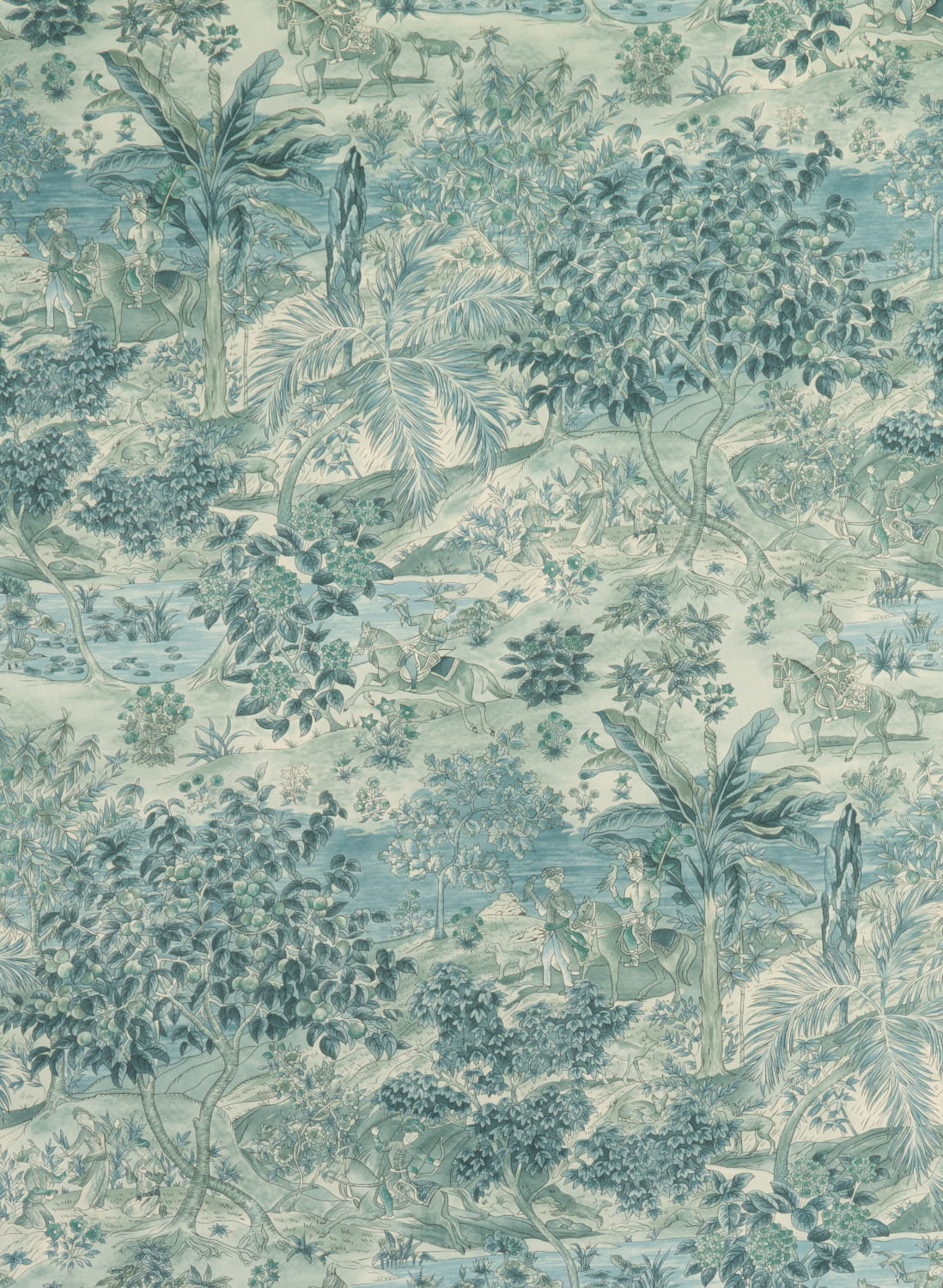 Tapete Ramayana - Blue
